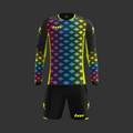 KIT PORTIERE VINTAGE - GIALLO/FUXIA