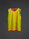 Pettorina reversibile Nafasi - Giallo fluoro/rosa fluoro