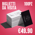 BIGLIETTINI DA VISITA - 100pz.