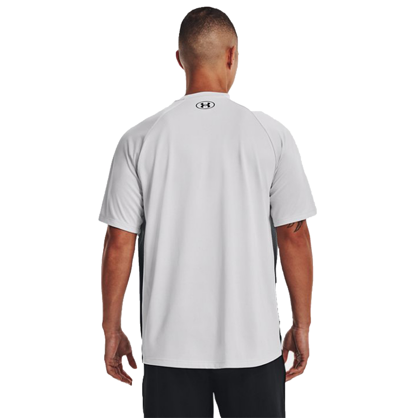 UA Maglia a maniche corte Tech™ Fade da uomo - Bianco/Nero