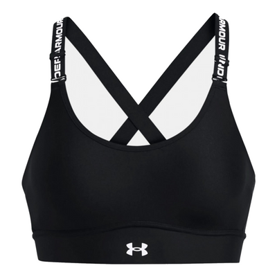 UA Infinity 2.0 Mid Bra - NERO