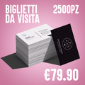 BIGLIETTINI DA VISITA - 2500pz.