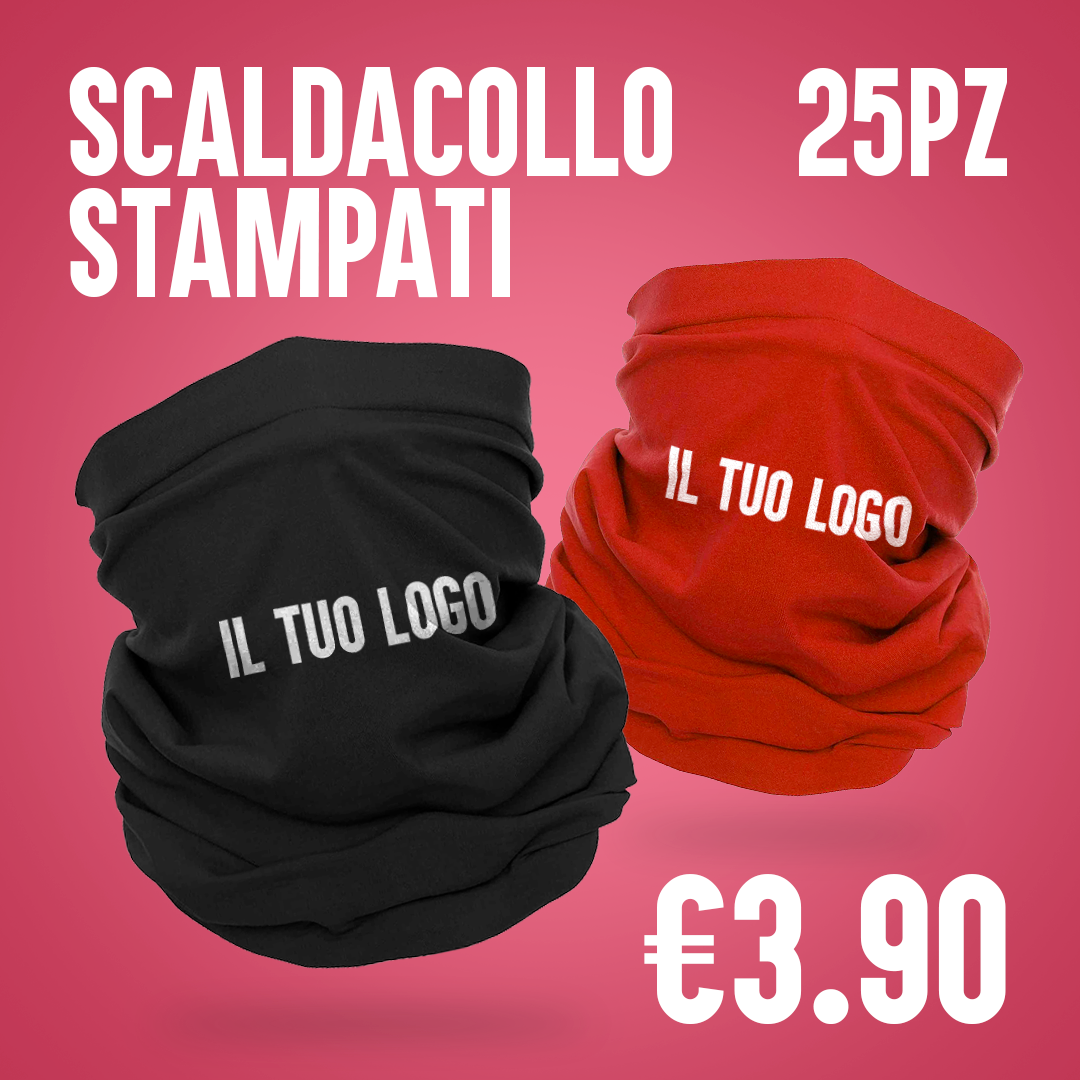 OFFERTA! - SCALDACOLLO PILE CON LOGO - 25pz.