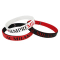 SET BRACCIALETTI IN SILICONE MILAN