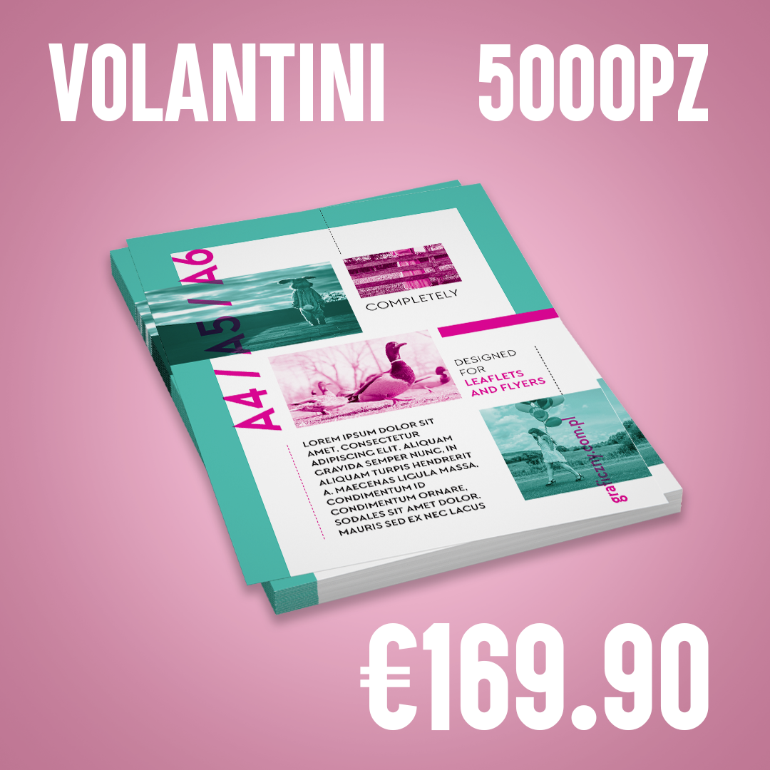 VOLANTINI - 5000pz.