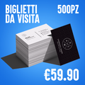 BIGLIETTINI DA VISITA - 500pz.