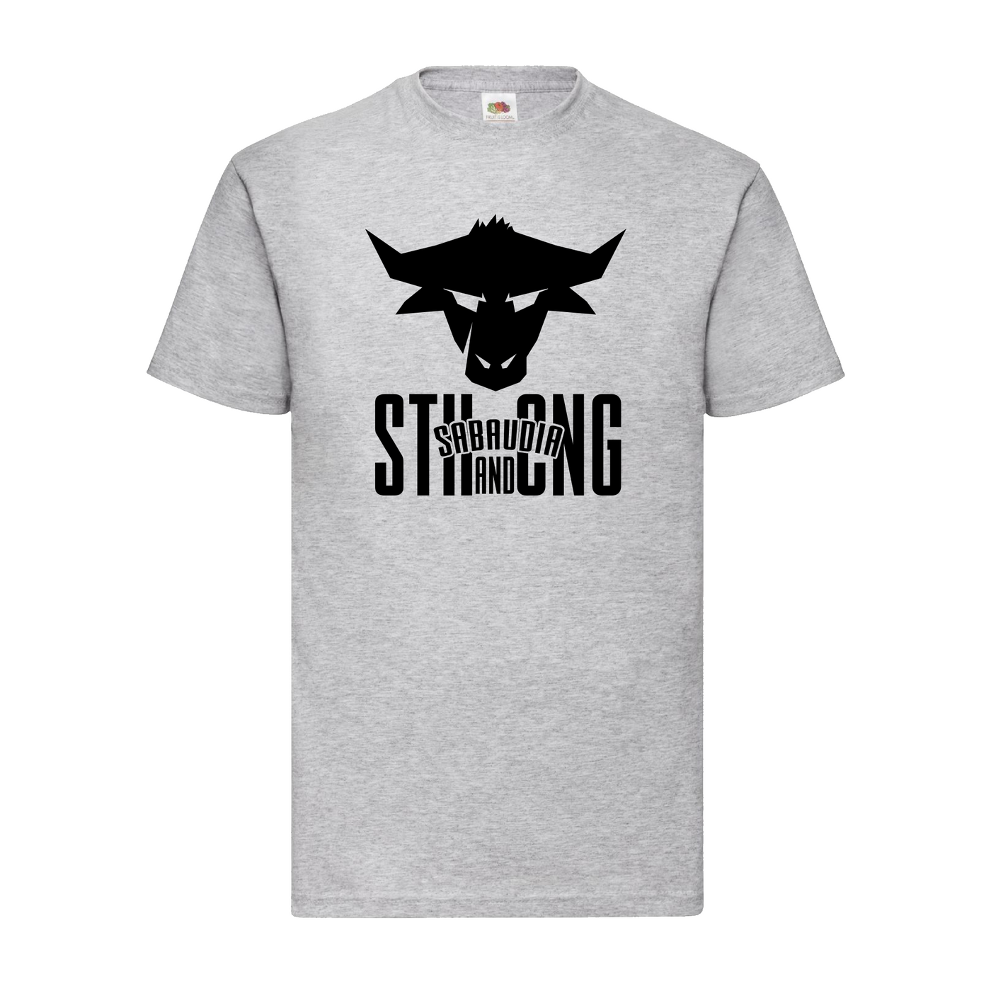 T-SHIRT ALLENAMENTO GRIGIO CHIARO