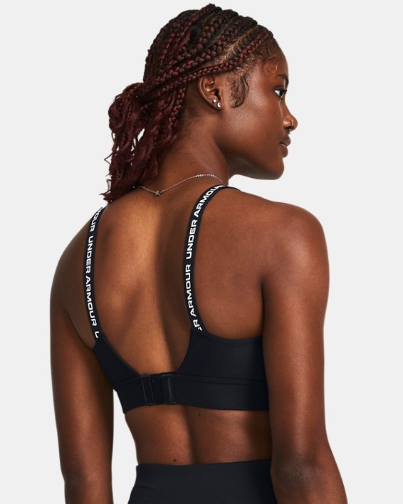 UA Infinity 2.0 Mid Bra - NERO