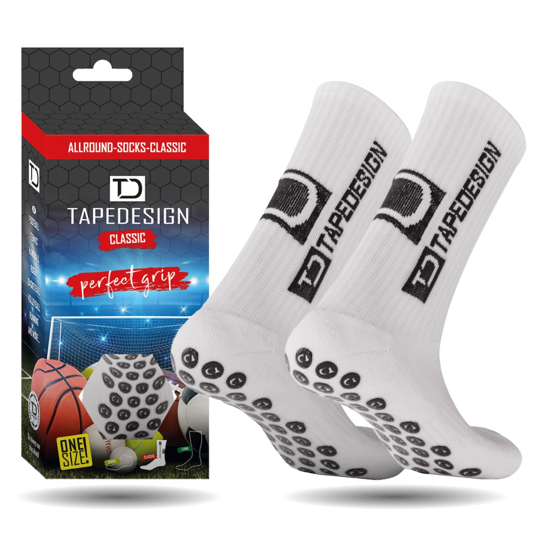 TAPEDESIGN - CALZE ALLROUND BIANCO