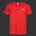 T-SHIRT CON LOGO CUORE COLLO A V