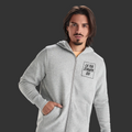 FELPA ZIP CAPPUCCIO - UOMO