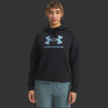 UA RIVAL FLEECE SHIMMER HOODIE