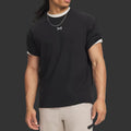 UA HEAVYWEIGHT METAL LOGO - ULTIMATE BLACK