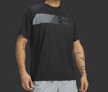 UA TECH GRAPHIC TEE - NERO