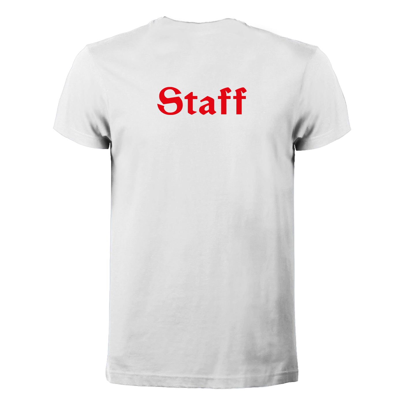 T-SHIRT CON LOGO CUORE COLLO A V - STAFF