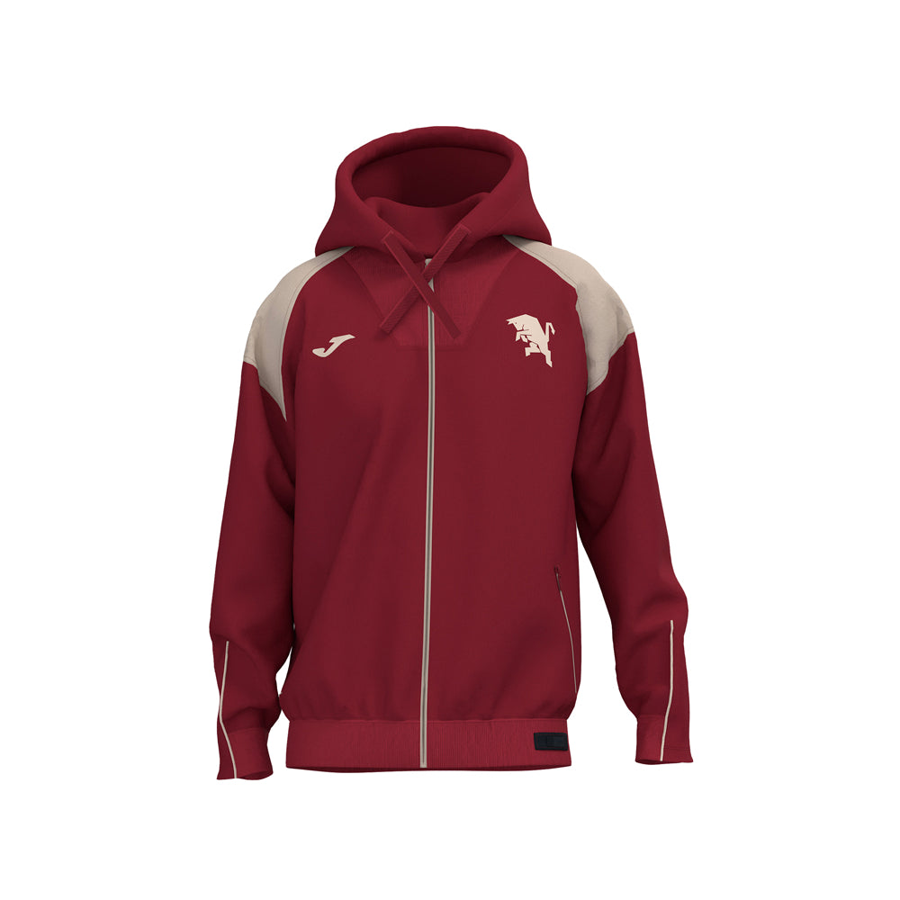 FELPA FULL ZIP CAPPUCCIO PLAYER TORINO FC 24/25