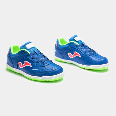 TOP FLEX JR - BLU ROYAL/VERDE FLUO