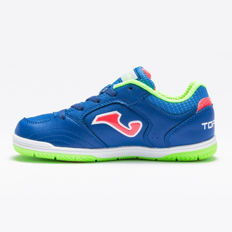 TOP FLEX JR - BLU ROYAL/VERDE FLUO