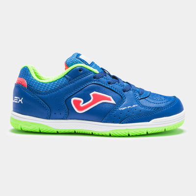 TOP FLEX JR - BLU ROYAL/VERDE FLUO