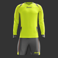 KIT PORTIERE PAROS - GIALLO FLUO/GRIGIO SCURO