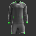 KIT PORTIERE PAROS - GRIGIO SCURO/VERDE FLUO